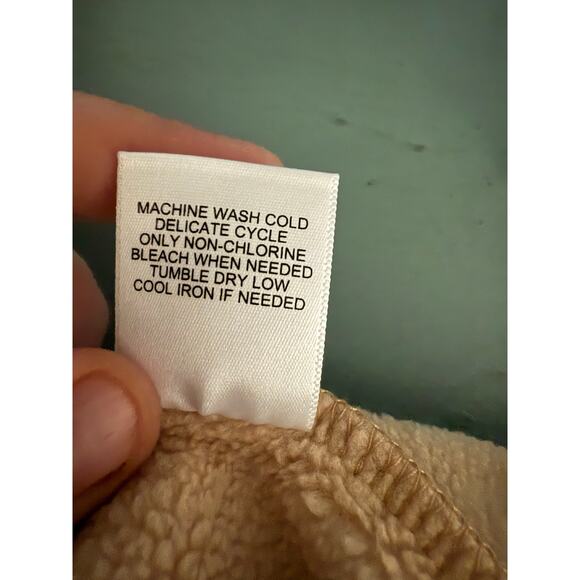 NWT Juicy Couture Beachwood Tan Zip Front Sweatshirt Hoodie Sz. XL - Picture 2 of 9